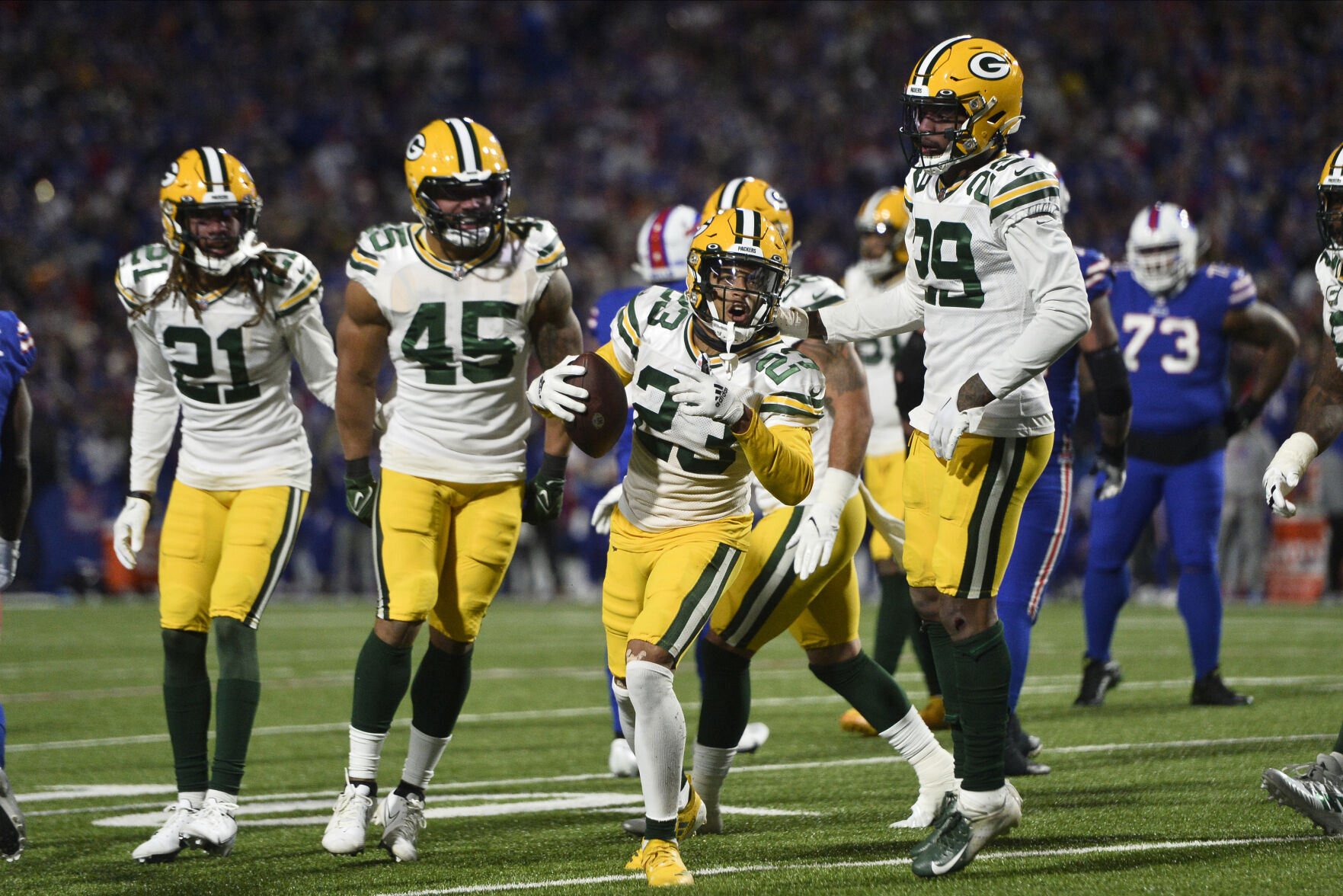 Packers Bills Football